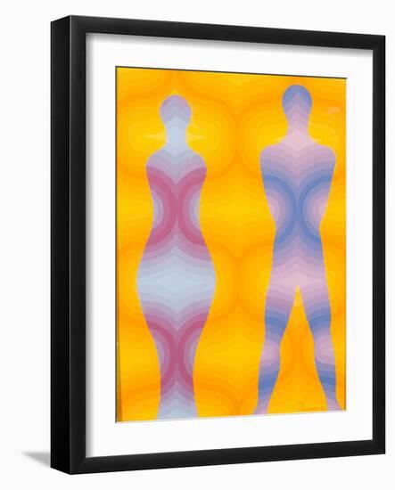 Woman and Man, 1991-Emil Parrag-Framed Giclee Print