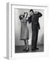 Woman and Man with Hands over Ears-Philip Gendreau-Framed Photographic Print