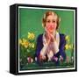 "Woman and Spring Flower,"April 1, 1934-null-Framed Stretched Canvas