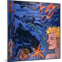 Woman and Starfish, 1989-Peter Wilson-Mounted Giclee Print