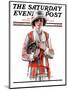 "Woman and Trophy," Saturday Evening Post Cover, September 1, 1923-Pearl L. Hill-Mounted Giclee Print