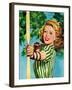 "Woman Archer," July 22, 1944-Alex Ross-Framed Giclee Print