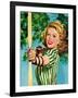 "Woman Archer," July 22, 1944-Alex Ross-Framed Giclee Print