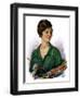 "Woman Artist and Her Palette,"April 28, 1928-William Haskell Coffin-Framed Giclee Print