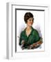 "Woman Artist and Her Palette,"April 28, 1928-William Haskell Coffin-Framed Giclee Print