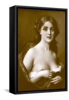 Woman as Art-null-Framed Stretched Canvas