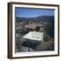 Woman as She Sunbathes Nude in on a Platform with Sides That Allow Privacy, Tecate, Mexico, 1961-Allan Grant-Framed Photographic Print