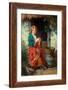 Woman At A Cottage Door, 1851-93-Thomas Faed-Framed Giclee Print