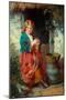 Woman At A Cottage Door, 1851-93-Thomas Faed-Mounted Giclee Print