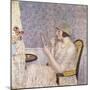 Woman at a Dressing Table-Frederick Carl Frieseke-Mounted Giclee Print