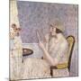 Woman at a Dressing Table-Frederick Carl Frieseke-Mounted Giclee Print
