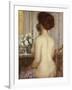 Woman at a Dressing Table-Frederick Carl Frieseke-Framed Giclee Print