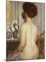 Woman at a Dressing Table-Frederick Carl Frieseke-Mounted Giclee Print