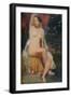 'Woman at a Fountain', c1840-William Etty-Framed Giclee Print