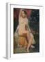 'Woman at a Fountain', c1840-William Etty-Framed Giclee Print