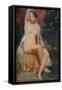 'Woman at a Fountain', c1840-William Etty-Framed Stretched Canvas