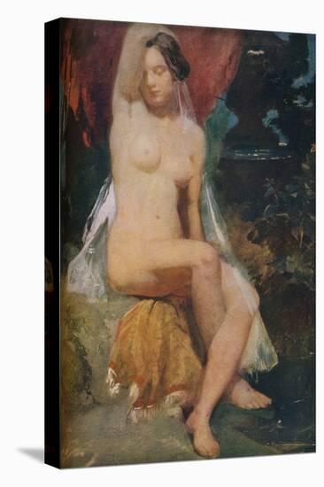 'Woman at a Fountain', c1840-William Etty-Stretched Canvas