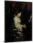 Woman at a Grand Piano, 1880-Ilya Yefimovich Repin-Mounted Giclee Print