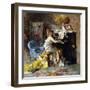 Woman at a Piano-Giovanni Boldini-Framed Giclee Print