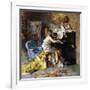 Woman at a Piano-Giovanni Boldini-Framed Giclee Print