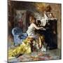 Woman at a Piano-Giovanni Boldini-Mounted Giclee Print