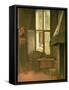 Woman at a Window, 1654-Jacobus Vrel or Frel-Framed Stretched Canvas