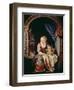 Woman at a Window, 1663-Gerrit or Gerard Dou-Framed Giclee Print
