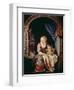 Woman at a Window, 1663-Gerrit or Gerard Dou-Framed Giclee Print