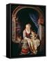 Woman at a Window, 1663-Gerrit or Gerard Dou-Framed Stretched Canvas