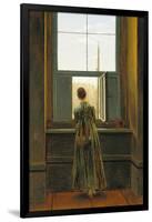 Woman at a Window, 1822-Caspar David Friedrich-Framed Giclee Print