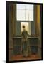 Woman at a Window, 1822-Caspar David Friedrich-Framed Giclee Print