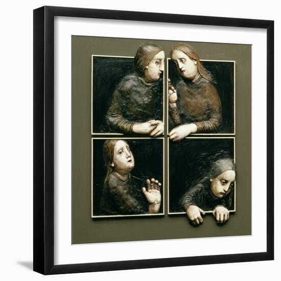 Woman at a Window, 1980-Evelyn Williams-Framed Giclee Print