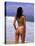 Woman at Beach, Rio de Janeiro, Brazil-Bill Bachmann-Stretched Canvas