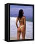 Woman at Beach, Rio de Janeiro, Brazil-Bill Bachmann-Framed Stretched Canvas
