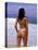 Woman at Beach, Rio de Janeiro, Brazil-Bill Bachmann-Stretched Canvas
