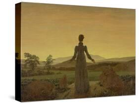 Woman at Dawn, about 1818-Caspar David Friedrich-Stretched Canvas