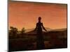 Woman at Dawn-Caspar David Friedrich-Mounted Giclee Print