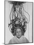 Woman at Hairdressing Salon Getting a Permanent Wave-Alfred Eisenstaedt-Mounted Photographic Print