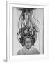 Woman at Hairdressing Salon Getting a Permanent Wave-Alfred Eisenstaedt-Framed Photographic Print