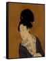 Woman at Her Morning Toilette, a Hanging Scroll Painting-Kitagawa Utamaro-Framed Stretched Canvas