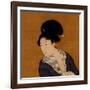 Woman at Her Morning Toilette, a Hanging Scroll Painting-Kitagawa Utamaro-Framed Art Print