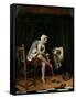 Woman at Her Toilet, 1655-60-Jan Steen-Framed Stretched Canvas