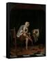 Woman at her Toilet, 1655-60-Jan Havicksz. Steen-Framed Stretched Canvas