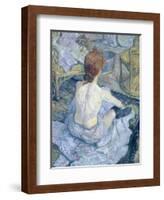 Woman at Her Toilet, 1896-Henri de Toulouse-Lautrec-Framed Giclee Print