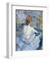 Woman at Her Toilet, 1896-Henri de Toulouse-Lautrec-Framed Giclee Print