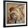 Woman at Her Toilet, C.1894 (Pastel)-Edgar Degas-Framed Giclee Print