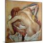 Woman at Her Toilet, C.1894 (Pastel)-Edgar Degas-Mounted Giclee Print