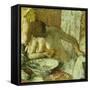 Woman at Her Toilet, circa 1897-Edgar Degas-Framed Stretched Canvas