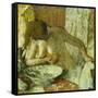 Woman at Her Toilet, circa 1897-Edgar Degas-Framed Stretched Canvas