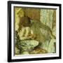 Woman at Her Toilet, circa 1897-Edgar Degas-Framed Giclee Print